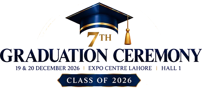 7th Graduation Ceremony 2026 (Lahore Campus) - Riphah International University, Lahore Campus, has planned its 7th Graduation Ceremony on December 20, 2026 at Expo Center Lahore, Hall No 01.